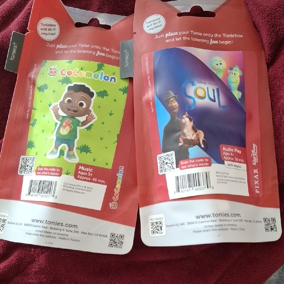 Tonies Cocomelon and Soul Audio Characters for Toniebox - Picture 2 of 4